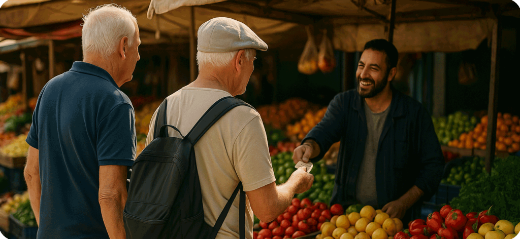 market morocco retiring