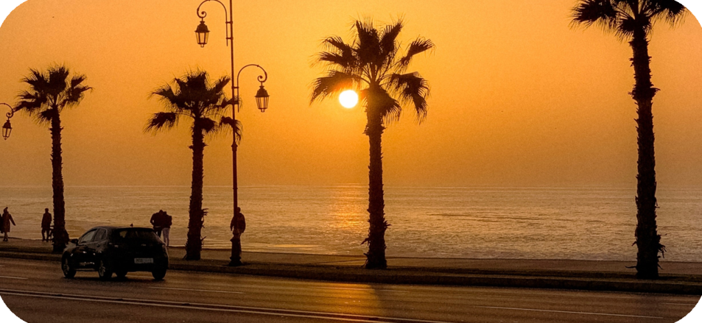 Beach when you move to morocco