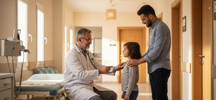 Bild: Guide move to morocco - happy family