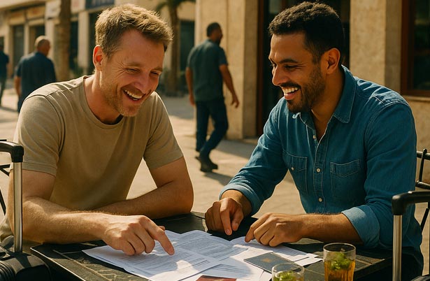 Bild: Thank you for your booking Booking confirmed – Move to Morocco